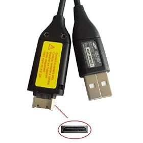 ABC Products Samsung Digimax SUC-C3 SUCC3 CB20U05 CB20U12 USB Lead Cable Cord Charger for ES55,... by 
