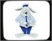 Kitchen & Housewares : Decorated Mouse Pad with wrench, officer, dog