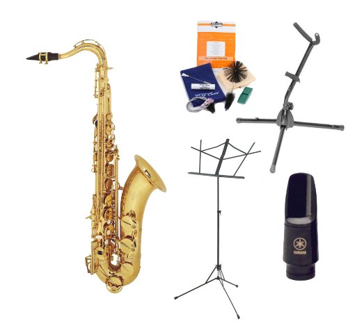 Legacy TS750 Student / Intermediate Tenor Saxophone with Case, Accessories and Yamaha Mouthpiece, The Instrument Store Starter Kit