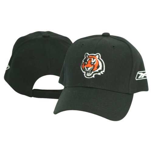 Cincinnati Bengals Classic Logo Adjustable Baseball Hat (One Size Fits Most 13+) - Black