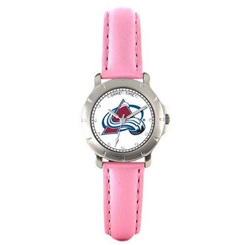 Buy Game Time Ladies NHL Colorado Avalanche Player Series Pink Watch #HPS1-COL by Game Time