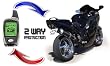 2 Way Motorcycle Alarm Pager with Remote Engine Start fits Suzuki, Honda, Yamaha, Kawasaki, Ducati, Harley Davidson and many more Motorcycles