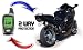 2 Way Motorcycle Alarm Pager with Remote Engine Start fits Suzuki, Honda, Yamaha, Kawasaki, Ducati, Harley Davidson and many more Motorcycles