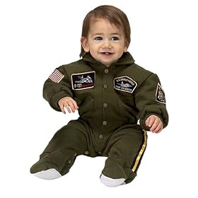 Jr. Armed Forces Pilot Suit, size 6 to 12 Months