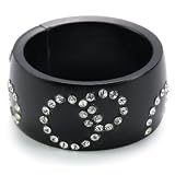 ZEFFIRA Clothilde Black Natural Horn Ring Circ