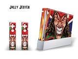 Nintendo Wii Skin - System Console Skin and two Wii Remote Skins - Jolly Jester