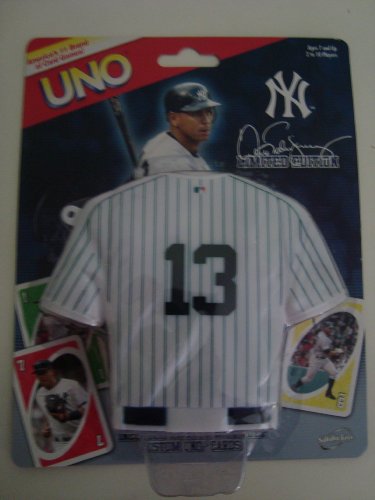 Special Edition New York Yankees Alex Rodriguez Uno in Jersey Carrying Case