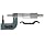 Mitutoyo 115-315 Tube Micrometer, Cylindrical Anvil, Ratchet Stop, 0-25mm Range, 0.01mm Graduation, +/-0.003mm Accuracy, 4.8mm Dia. Spherical Tip