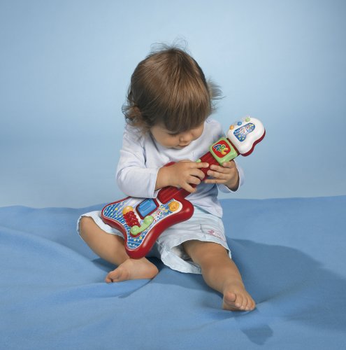 Imagen 2 de Simba Toys 104019677 - Guitarra ABC con sonido [importado de Alemania]