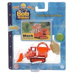 Bob the Builder - Vehicle - Die Cast Muck the Dump Truck with Tool Attach by Bob the Builder