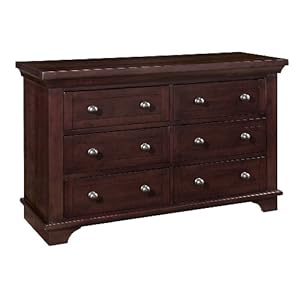 Westwood Design Dakota Double Dresser, Chocolate Mist