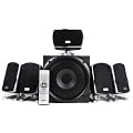 XForce 5.1 Multi-Media Surround Sound Speakers - 80W RMS with Wireless Remote Control