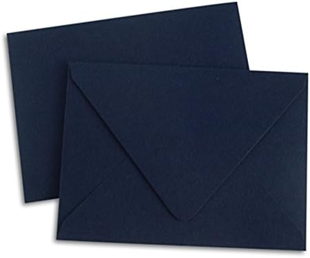 Navy Blue Gift Card Envelopes - 25 Pack
