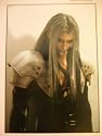 Final Fantasy VII Advent Children Sephiroth Cloth Wall Scroll Poster (Fabric Cloth) YA071