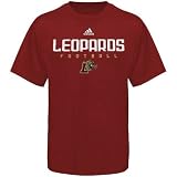 NCAA adidas Lafayette College Leopards Maroon Sideline T-shirt