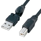 3D USBケーブル ブラック 1m KU20-3D1KBKの画像