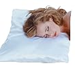 Betty Dain Sleepwear Satin Pillow Case, White, Standard Size (Pack of 3)