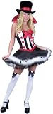 Ladies Sexy Queen Of Hearts Costume (Sz:Small 5-7)