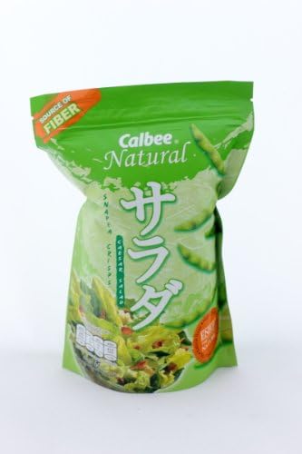 Calbee Natural Snapea Crisps Caesar Salad Flavored - 2.12 Oz (Pack of 2)