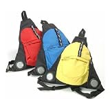 Produkt-Bild: Vivanco PRO MR1 Rucksack f&uuml;r MP3 Player, CD 3,5mm Klinke mit aktiven Lautsprechern 16 Liter Inhalt Farbe Rot,blau oder gelb