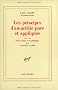 Les Principes d'anarchie pure et appliqu�e