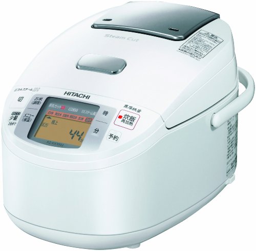 HITACHI 圧力&スチームIHタイプ IHジャー炊飯器 クリアホワイト RZ-KX180J-W