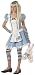 California Costumes Girls Tween Alice Costume,Blue/White,X-Large