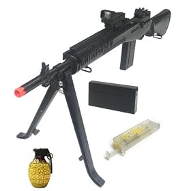 TSD Sports M14 Bolt Action Spring Powered Airsoft Sniper Rifle
