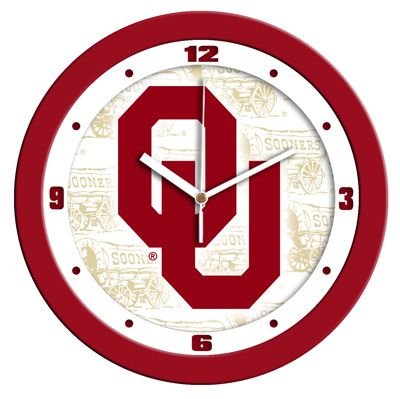 Childrens Toyshop  Jewelry : Oklahoma Sooners 12" Dimension Wall Clock