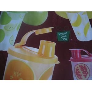 Tupperware Fall Winter Fruit of the Season Tumbler Set of 4 by Tupperware