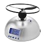 Flying Digital Alarm Clock - Silver