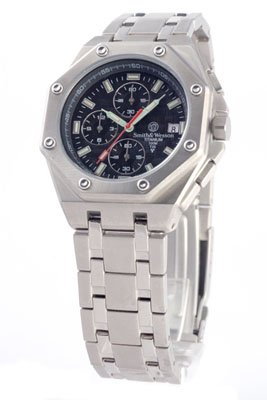 41YocFolY4L New Swiss Tritium Wristwatch Smith Wesson DIPLOMAT Case