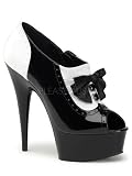 Tuxedo Open Toe Ankle Bootie Platform - 11