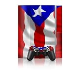 Puerto Rican Flag Design Protector Skin Decal Sticker for PS3 Playstation 3 Body Console