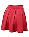 J.TOMSON Women's Classy Basic All Around Pleated Skater Skirt