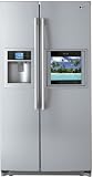 LG LSC27991TT 26.2 Cu. Ft. Side-by-Side Refrigerator with HD Ready LCD TV and WeatherPlus Information Center