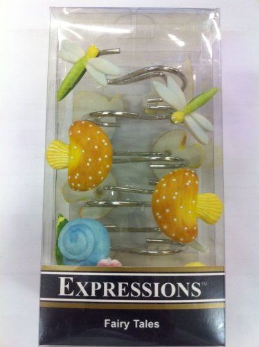Blonder Home Accents Fairy Shower Hooks