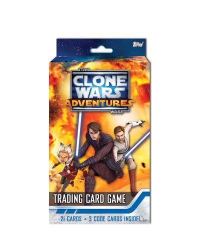 Topps Clone Wars Adventures Trading Card Game Starter Deck