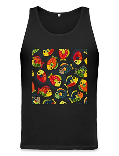 Joyful Fishes Unisex Tank Top XX-Large