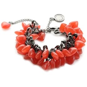 Disney Couture by Tom Binns Alice in Wonderland Heart Bracele