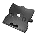 Rack Pads - Black USB Laptop Adjustable Stand + Cooler Pad with 2 build-in fan