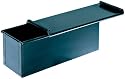 Paderno World Cuisine 13.75 by 4 Inch Blue Steel Bread Pan with Cover