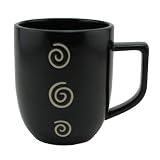 BIA Cordon Bleu Fiji Mugs, Set of 4, Black Fiji by Bia Cordon Bleu