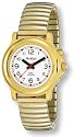 Avalon Ladies EZC Low Vision One Button Talking Watch, Gold-Tone Flex # 2608L-1B