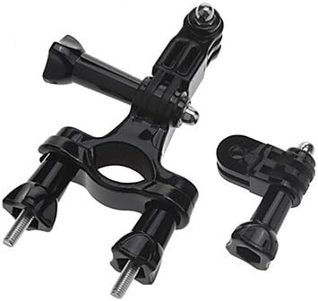 Motorcycle Bike Handlebar Seatpost Pole Mount & 3 Way Pivot Arm for Gopro Hero 3
