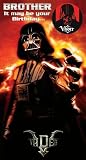 Star Wars - Brother Birthday Card With Badge - Darth Vader