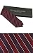 Classic Striped Silk Necktie by Mystic Clothing, includes Gift Box and 100% Pure Silk Neck