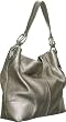 Leather ''Elegant Bucket'' Tote By Vitalio - Black, Red or Metallic Grey Leather ''Elegant Bucket'' Tote By Vitalio - Black, Red or Metallic Grey