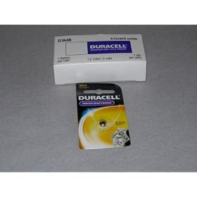 Battery, 1.5 Volt Silver Oxide ( Duracell ) - D364B [ 1 Pack(s)]