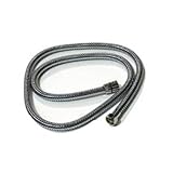 IMAGE OF Rohl 16295APC 1/2-Inch Female by 1/2-Inch Female 59-Inch Flex Hose Standard Length Double Spiral in Polished Chrome